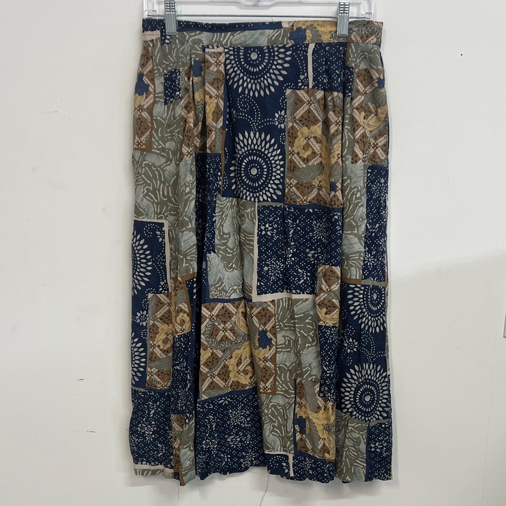 Patchwork Patterned Women's Skirt - image 2